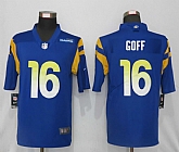 Nike Los Angeles Rams 16 Goff Royal Vapor Untouchable Limited Jersey,baseball caps,new era cap wholesale,wholesale hats